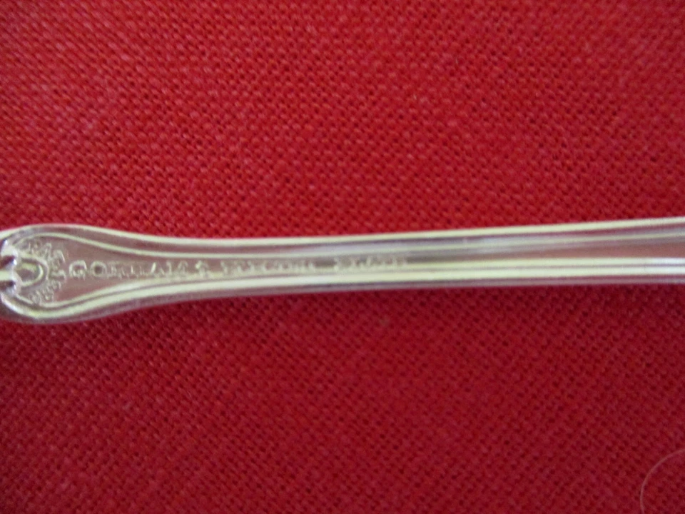 (12) Tenedores de mariscos Gorham Silverplate, 1896 Winthrop # 11 Foto 4 de 4