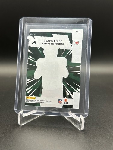 2024 Donruss Clearly Travis Kelce Gridiron Marvels #1 Case Hit SSP - Picture 2 of 2