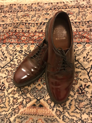 BOSTONIAN CROWN WINDSOR VINTAGE CORDOVAN PLAIN TOE/DERBY  display picture 1
