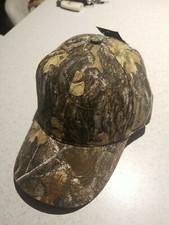 Realtree Edge Camo Baseball Cap Hunting Fish Hat One Size Adjustable All Cloth