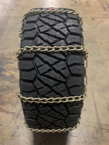 35X15.50R15LT 35x15.50R17LT 20” 22” 24”  *CAM* LONG LIFE Tire Chains - Picture 1 of 2