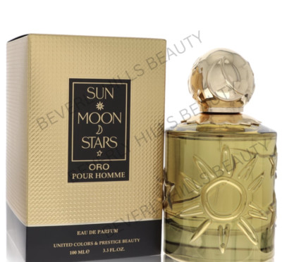 Sun Moon Stars Oro Pour Homme  EDP 3.3 FL OZ 