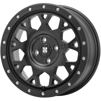 MLJ XTREME-J XJ04 14x4.5J +43 Black set of 4 rims for JDM Kei cars 