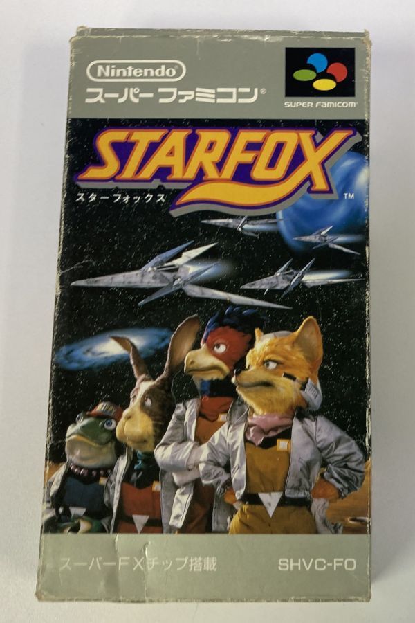 スーパーファミコン Nintendo Super Famicom SFC Star Fox From Japan w/ Box and Manual