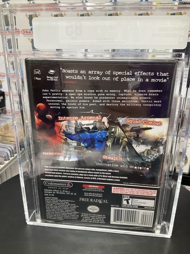Second Sight 2nd Gamecube New Sealed VGA WATA CGC Nintendo NES SNES GBA - Picture 11 of 20