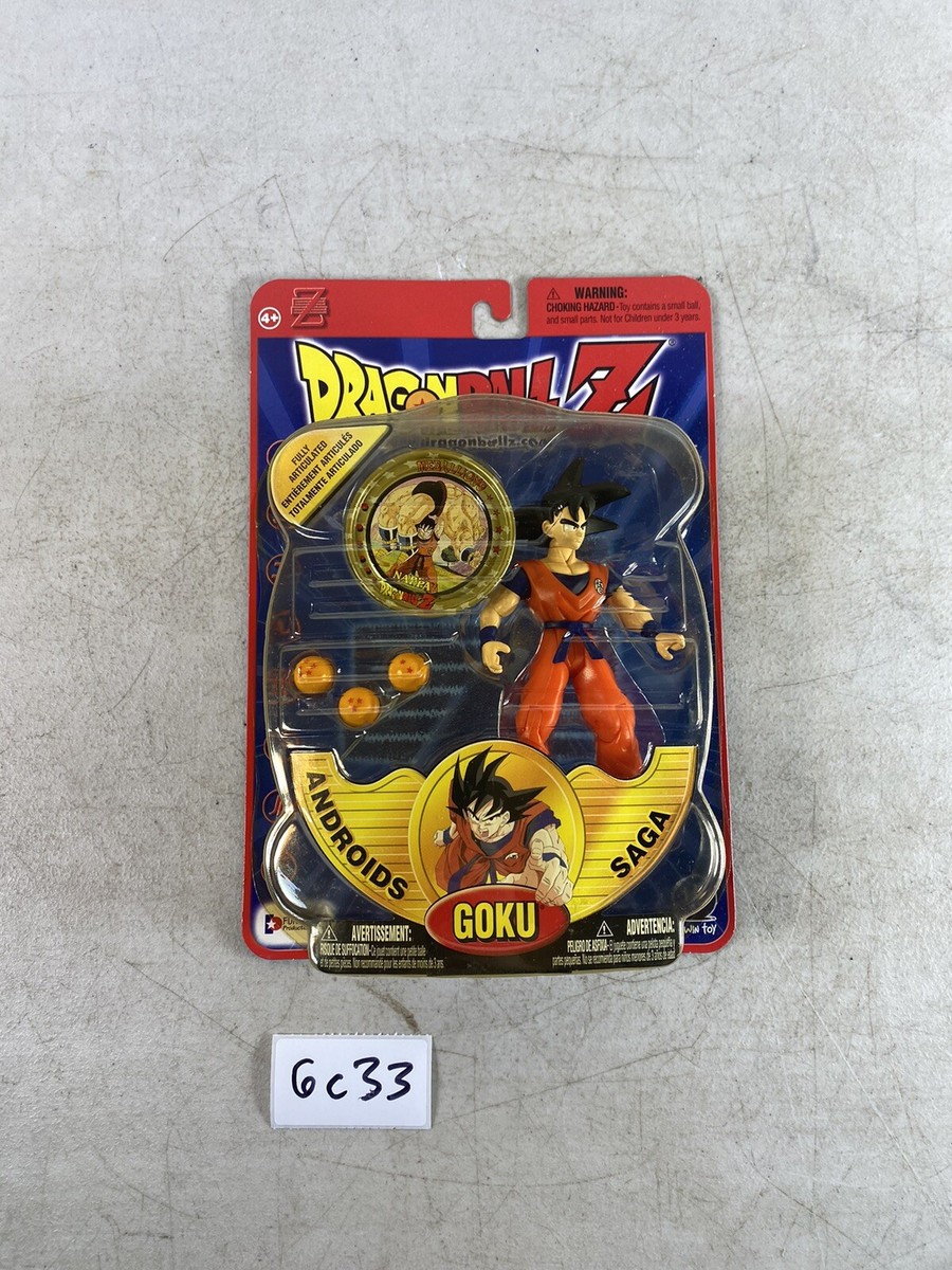 Dragon Ball Z FUNimaion Irwin Toy Goku Androids Saga NEW Action