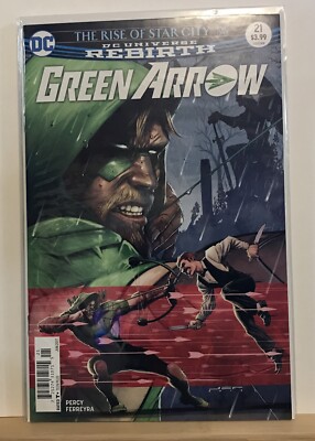 Green Arrow #21 (2017) Rare Newsstand Variant  2% Print Run