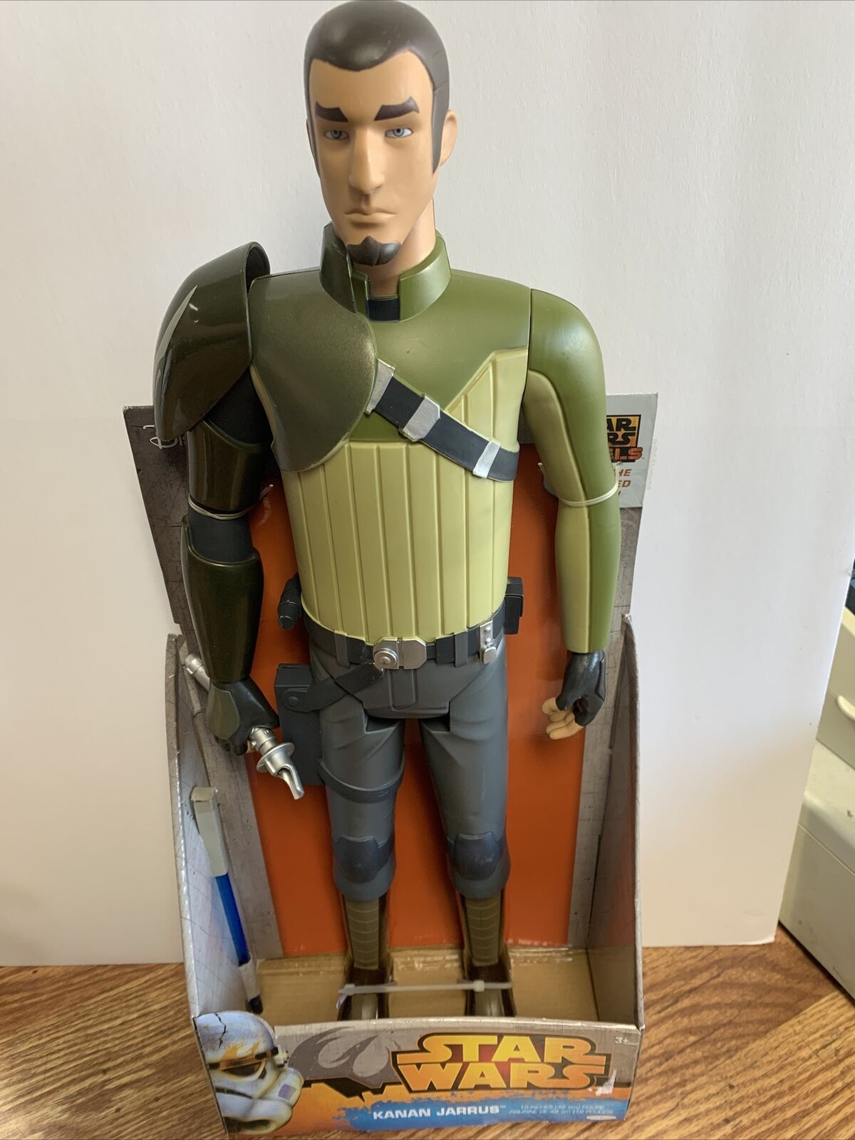 KANAN JARRUS JEDI PADAWAN ( 3.75 ) ( 2015 ) STAR WARS ACTION FIGURE 063050