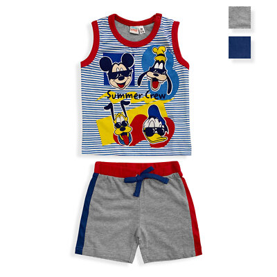 Disney Mickey Mouse Summer Cotton Tank Top Infant Baby 5509