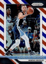2018-19 Panini Prizm - Red White & Blue Prizm #116 Chandler Parsons
