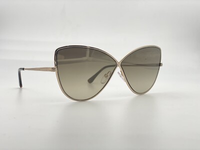NEW TOM FORD TF569 16B SILVER WOMEN SUNGLASSES ELISE-02 FT0569/S 16B EYEWEAR TOM FORD NEW TOM FORD ELISE-02 TF569 16B NEW TOM FORD FT0569  main image 2