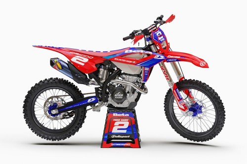 CustomMX:- Graphics Kit to fit all BETA RR / X Trainer / Polisport Restyling