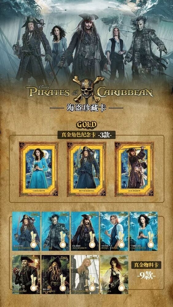 Pirates of The Caribbean Trading Card Game Premium Collector's