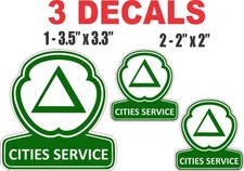 3 Cities Service Vinyl Decals