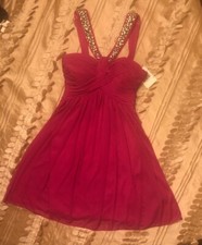 Homecoming Prom Junior Evening Formal Cocktail Short Dress Glam Pink