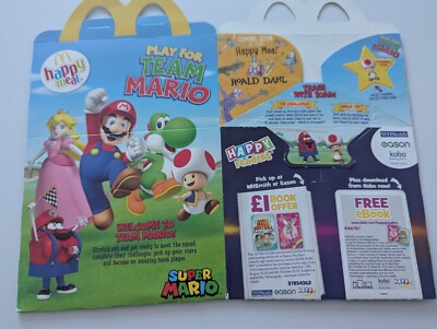 McDonalds Happy Meal Spielzeug nur Sammlerkarton leer. Gebraucht aber in super Zustand.