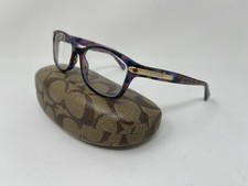 COACH Eyeglasses HC 6065 5288 Confetti Purple 51  17 135