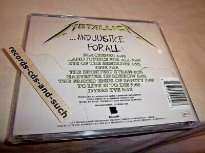 ...AND JUSTICE FOR ALL メタリカ 輸入盤 Met - Metallica - And Justice For All Remastered - Amazon.com Music