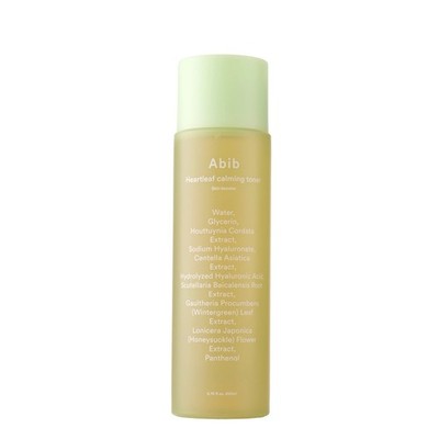 Abib Heartleaf Calming Toner Skin Booster 200ml Soothing K-Beauty NEU