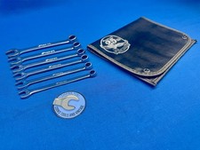 Snap-On Spanner Set 8mm - 13mm With Case 25th Silver Jubilee