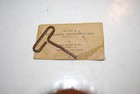 ORIGINAL MARX NO. 500 K  KEY for MECHANICAL WIND UP LOCOMOTIVES and OTHER TOYS — photo 2