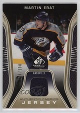 2006 SP Game Used Edition Authentic Fabrics Gold Jersey 17/100 Martin Erat 3y4