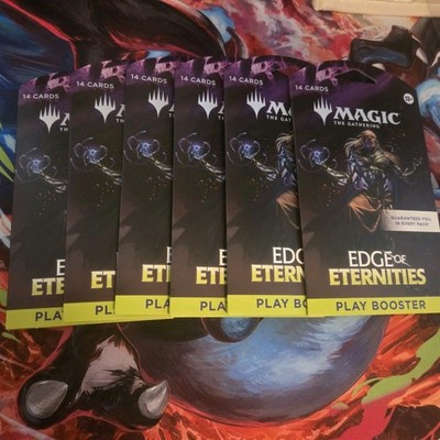 6x Magic The Gathering: Edge Of Eternities - Play Boosters - Lot - Sealed