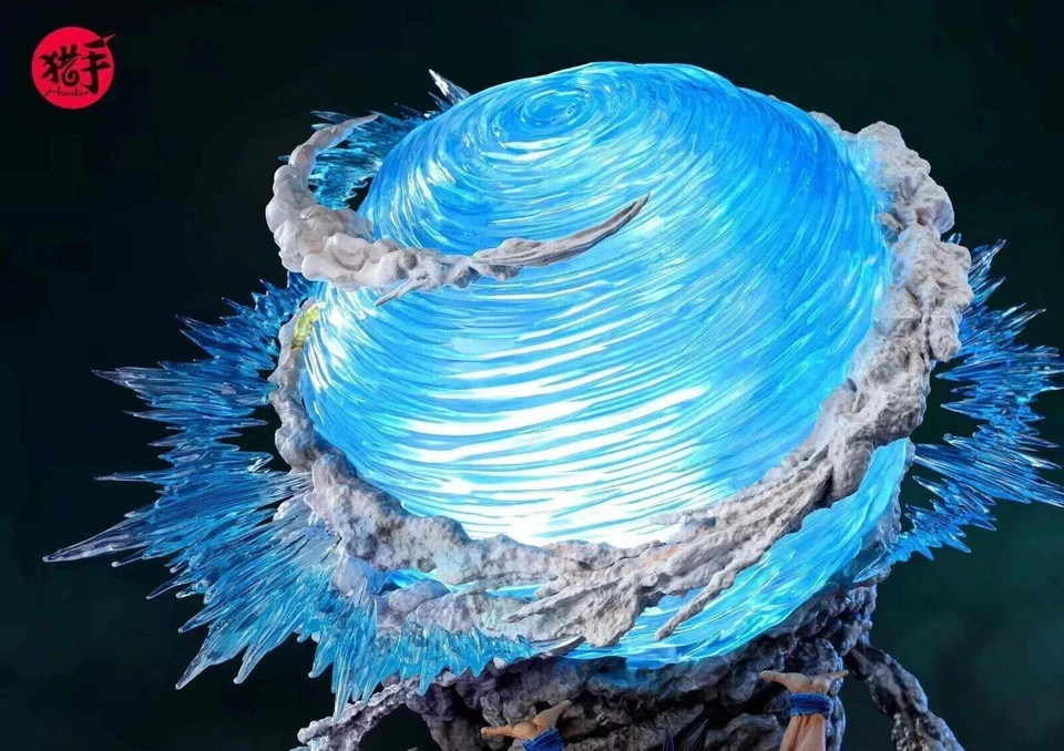 Dragon Ball Z Goku Spirit Bomb LED Figure - Super Saiyan Action Statue Gift - Image 2 of 4