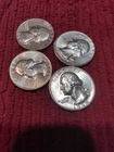 Washington Quarters 90% Silver Coins Set of 4 $1 Face Value