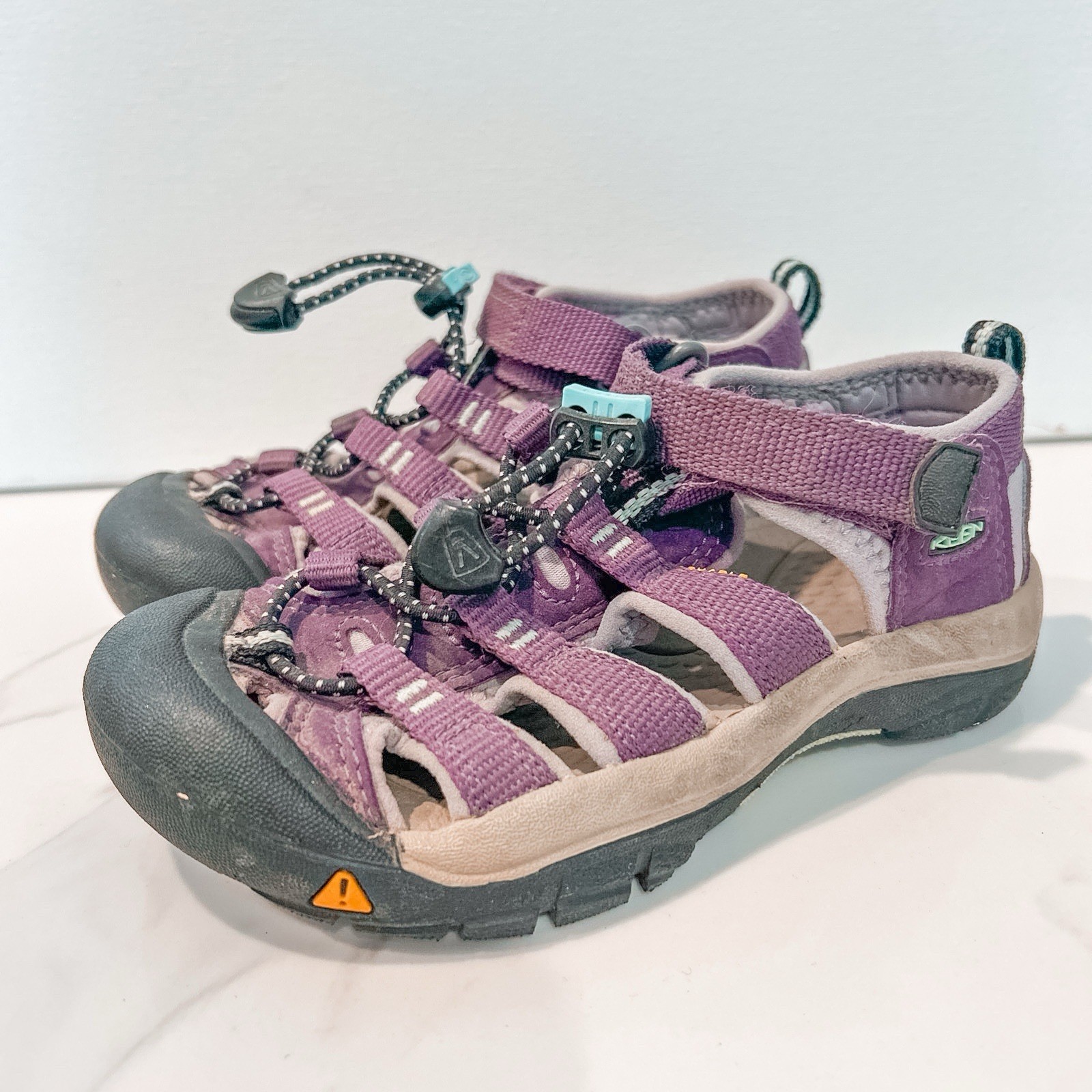 Scarpa sandalo sportivo Keen Newport viola impermeabile lavabile bambino 12