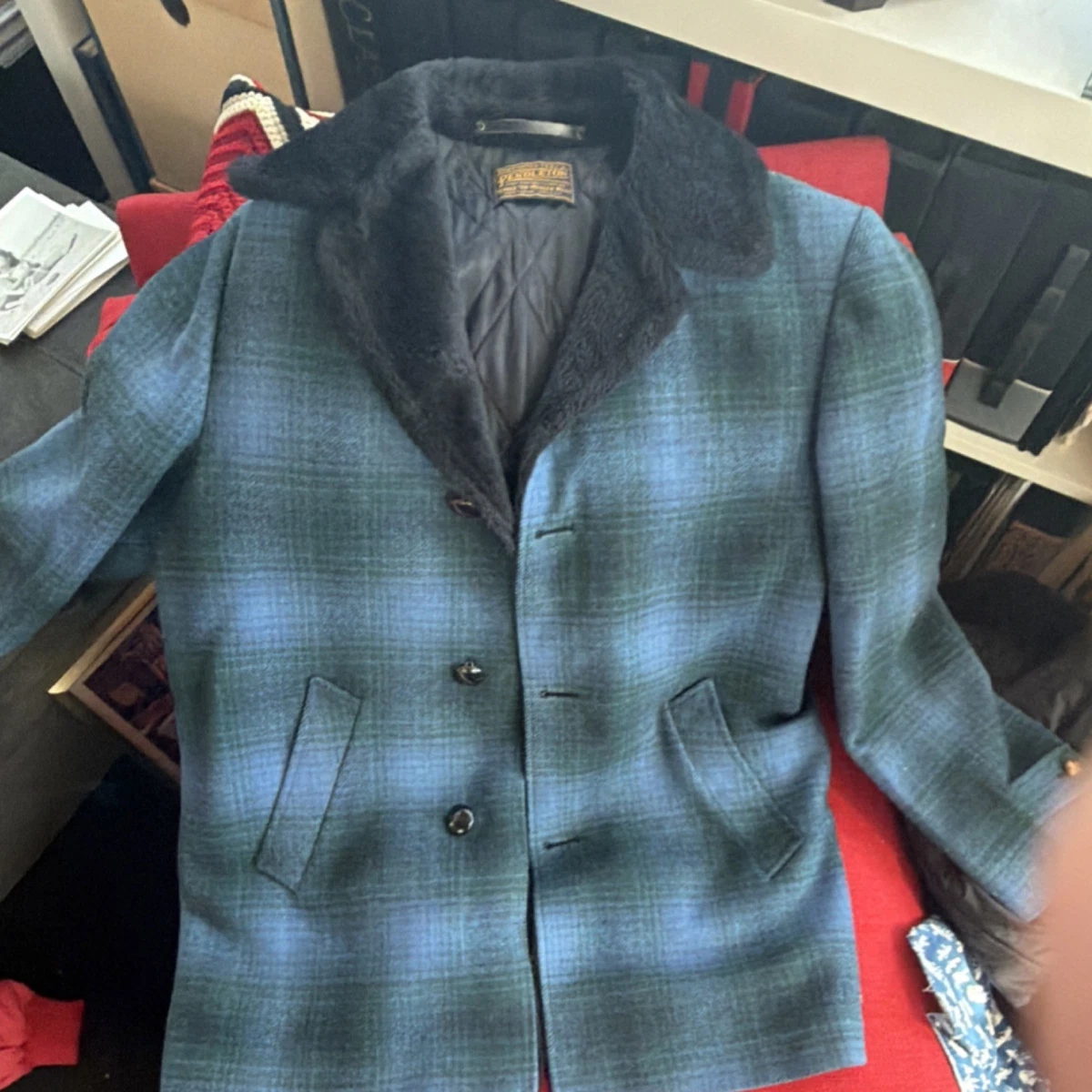 Pendleton Plaid Jacket In Vintage Outerwear Coats & Jackets For