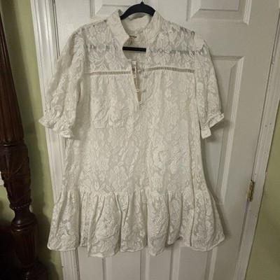 chinese dress ladies Whimsy Garden Lace Tunic Dress  SPELL
