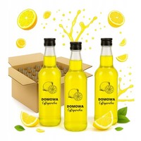 20X Flasche Monopol 500Ml Mit Aufdruck ZitronenlikÖR FüR LiköRe Rautenmuster
