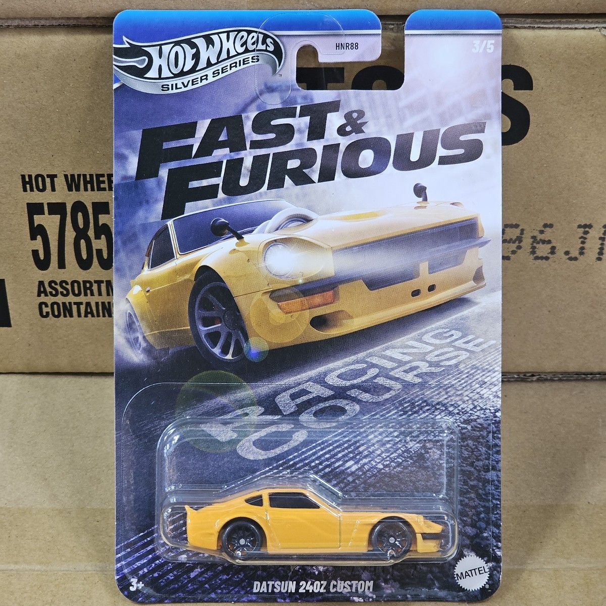 2025 HOTWHEELS DATSUN 240Z CUSTOM EXCLUSIVE SILVER SERIES