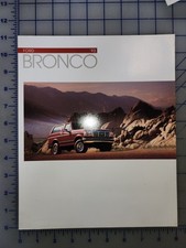 1993 Ford Bronco Brochure Folder 1993 Ford Bronco Brochure Folder