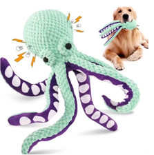 Dog pet plush octopus toy interactive sound anti-demolition home large and small