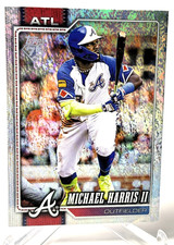 MICHAEL HARRIS II 2026 TOPPS SILVER CRACKLE FOIL #310 ATLANTA BRAVES NEAR MINT