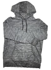 LL Bean Cozy Hoodie Sweatshirt Blend Womens Large Reg Gray