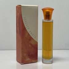 Avon FOREVER AMBER eau de toilette spray Perfume 1.7 fl oz Vtg 1999 New in Box