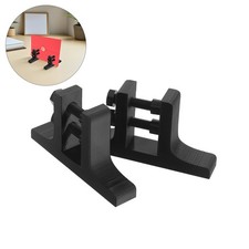  1 Pair 12mm Adjustable Mirror Tabletop Stand - Securely Displays Mirrors,