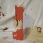 Vintage German wood folk art miniature grandfather clock  Linden Blackforest — photo 4