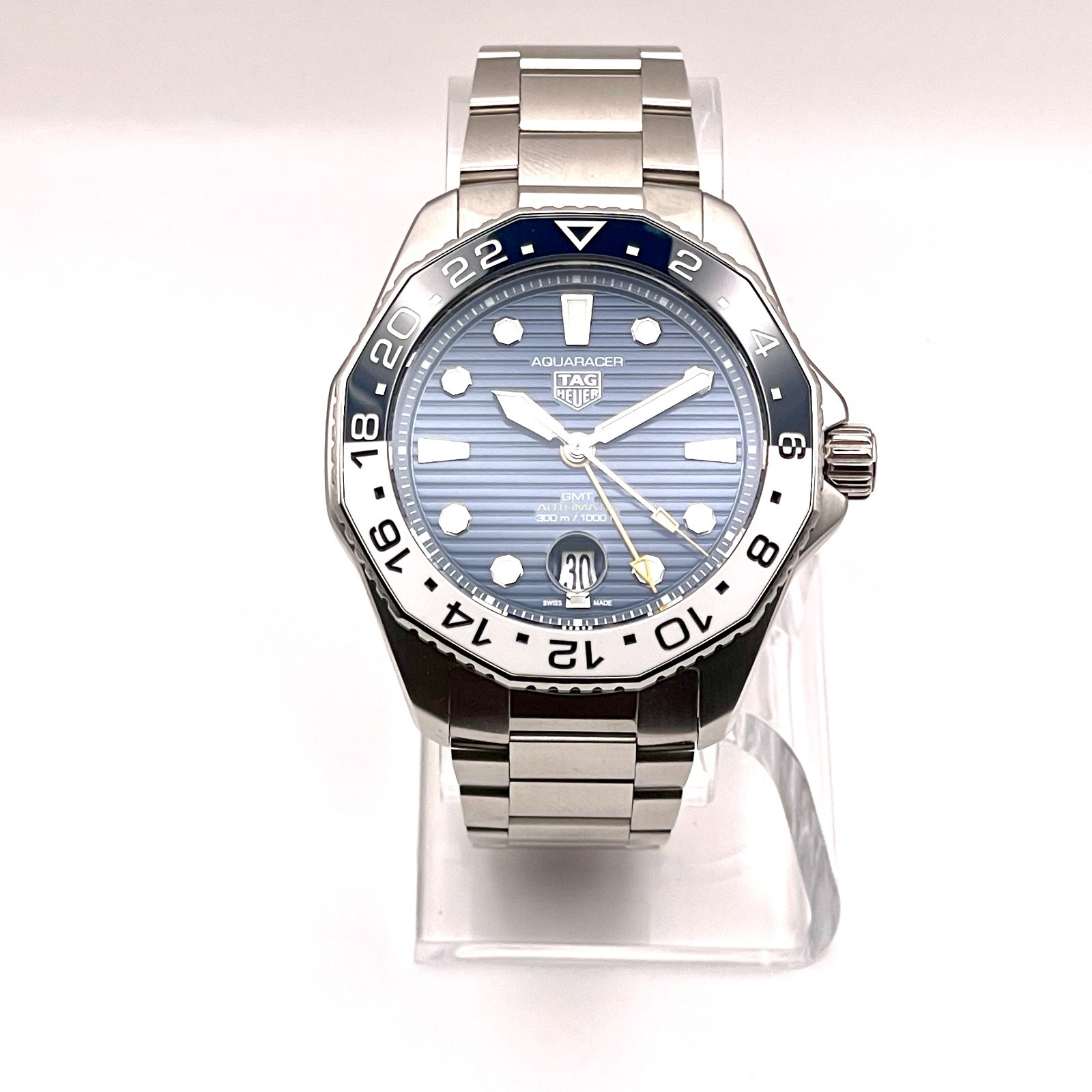 TAG HEUER Aquaracer Professional 300 GMT 43MM Men's Watch WBP2010.BA0632