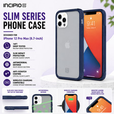 Official Incipio (iPhone 12 Pro Max) Slim Case, Drop Proof, Qi Compatible Cover