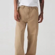 Levi's 568 Carpenter Pants Beige 30 Size Casual Denim Pants Official