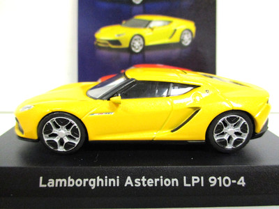 KYOSHO - MINICAR COLLECTION - LAMBORGHINI ASTERION LPI 910-4 (YELLOW) - 1/64