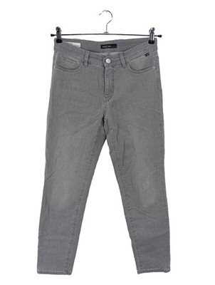 MARC CAIN High-Waist Hose Damen Hose Gr. DE 36 hellgrau Casual-Look