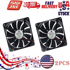 2Pcs For Poweryear HT12025H12S 12V 0.35A 12CM 12025 Cooling Fan 2-wire