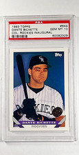 1993 Topps Colorado Rockies Inaugural #644 Dante Bichette PSA 10 Gem Mint POP 1