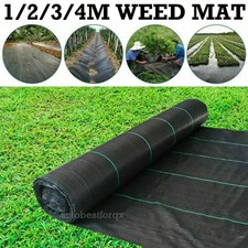 Heavy Duty Weed Control Fabric Sheet Membrane for Landscape Ground Cover Garden