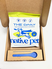 Native Pet Dog Vitamins  Supplements 11in1 Powder for Dog Food 120 Scoops 28 oz